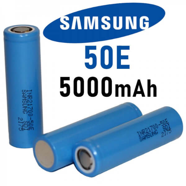 Аккумулятор SAMSUNG 5000мАч INR21700-50E 3,6В 14,7А Li-Ion